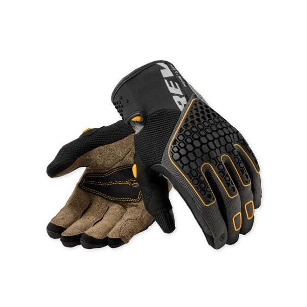Luvas Revit Mangrove 2 Preto-Amarelo...