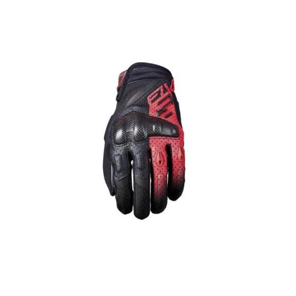 Guantes Five RSC EVO Negro/Rojo flúor