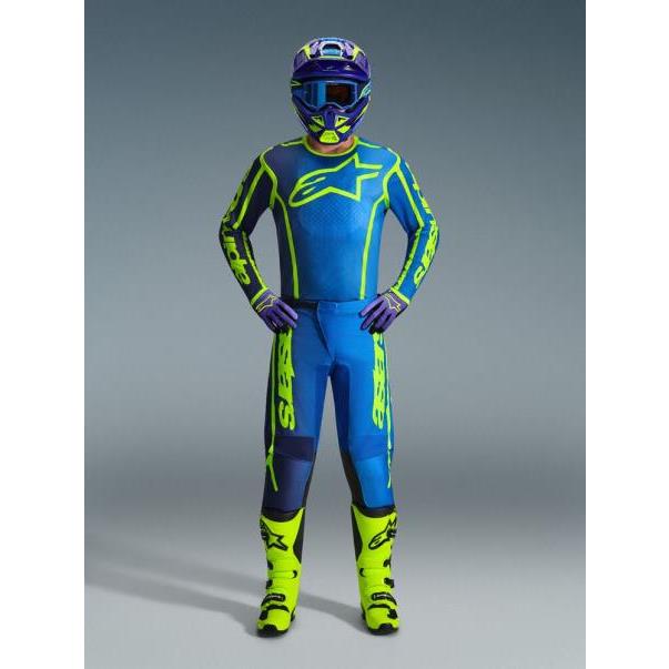 Set Alpinestars MX26 Fluid Apex Blue...