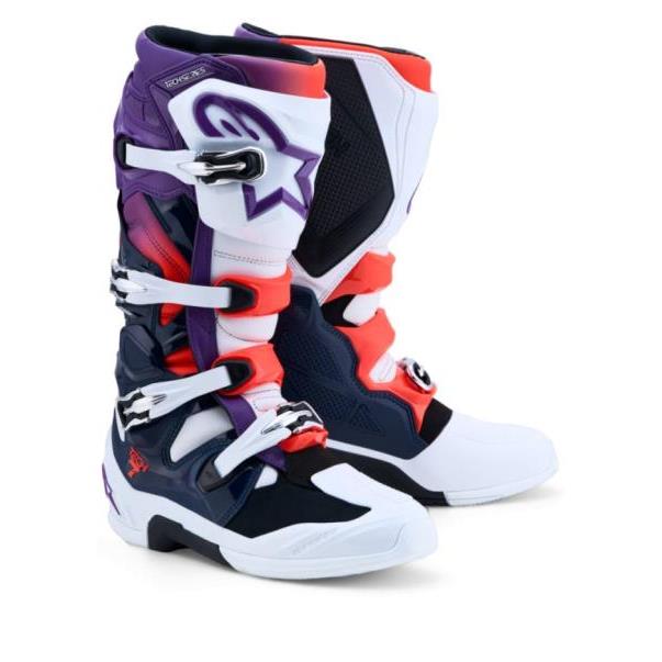 Botas Alpinestars Tech 7 Purple White...