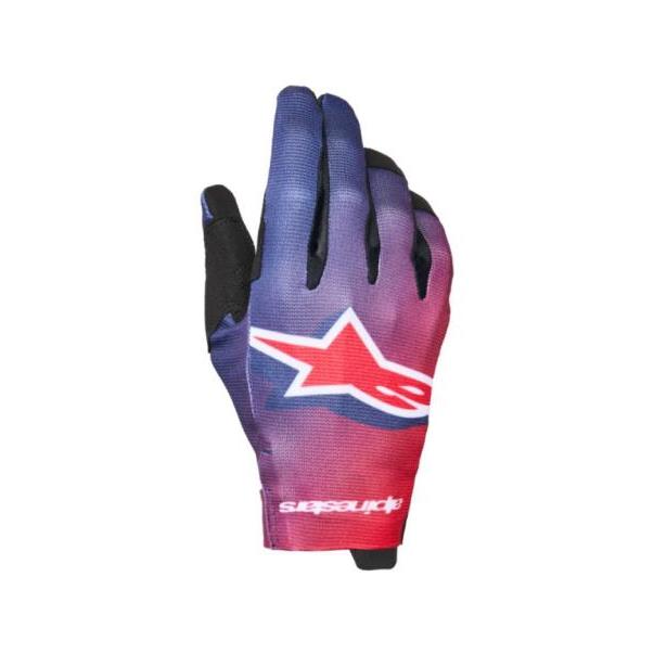 Radar Fire Red Deep Blue
