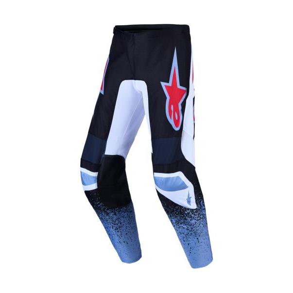 Fluid Drag Blk White Light Blue Red Fluo