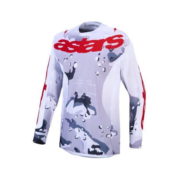 Racer Air Lone Gray Camo White Fire Red