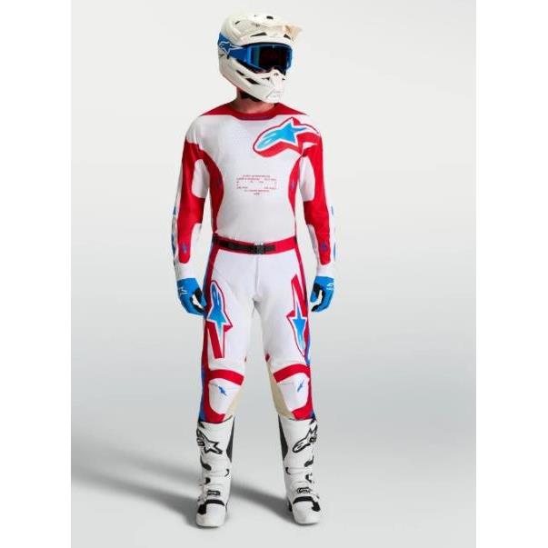 Set Alpinestars MX27 Racer Hunt White...