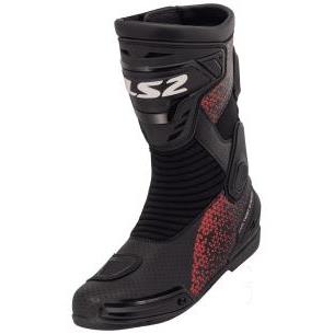 Botas LS2 Assault Negro Rojo