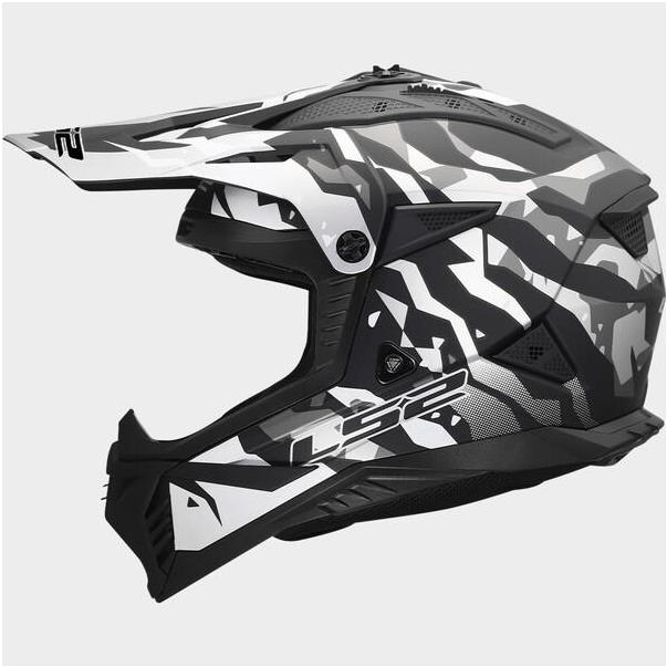 Casco MX LS2 MX708 Fast II Grotesk...