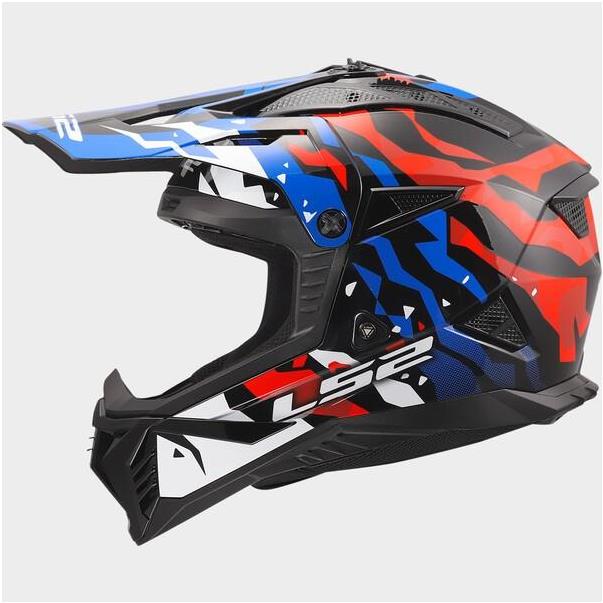 Casco MX LS2 MX708 Fast II Grotesk...