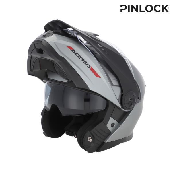 Casco Modular Acerbis Rider Solid Gris