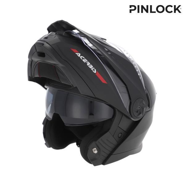 Casco Modular Acerbis Rider Solid Negro