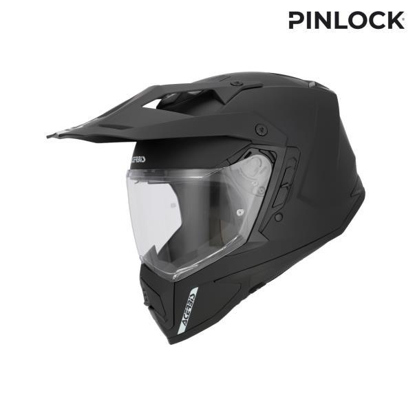 Casque Trail Acerbis Assault Solid Negro
