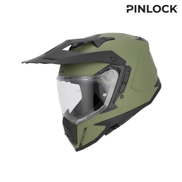 Casque Trail Acerbis Assault Solid Verde