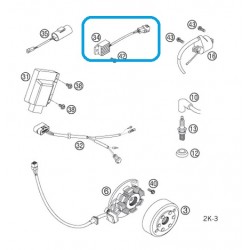 Regulador Corrente 12V KTM...