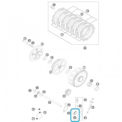 Piston Pince Embrayage KTM...