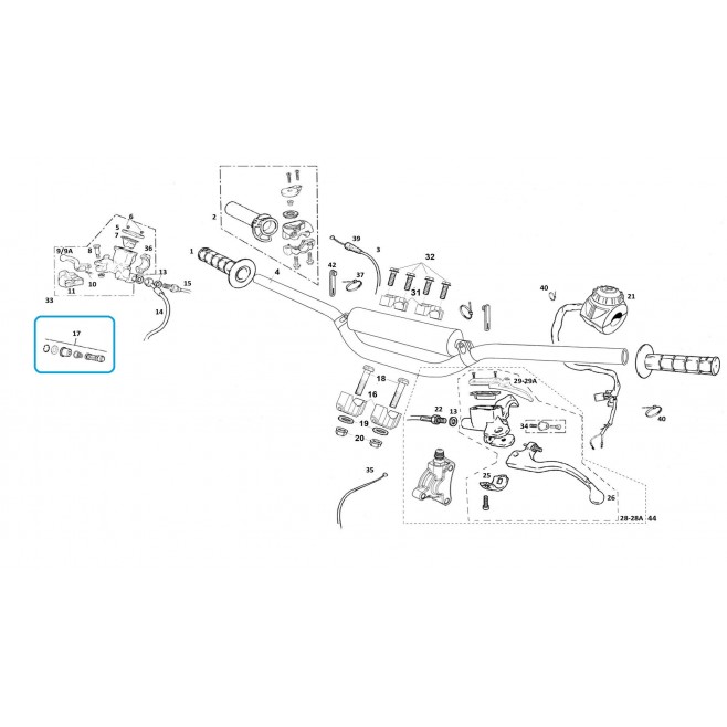 Piston Kit brake at 113-MK1-GAS