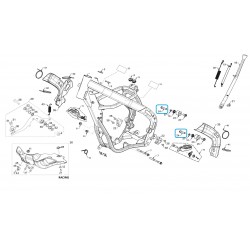 Parafuso 8 x 45 Cavalete...