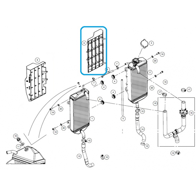 Deflector Direito Gas Gas EC 2018