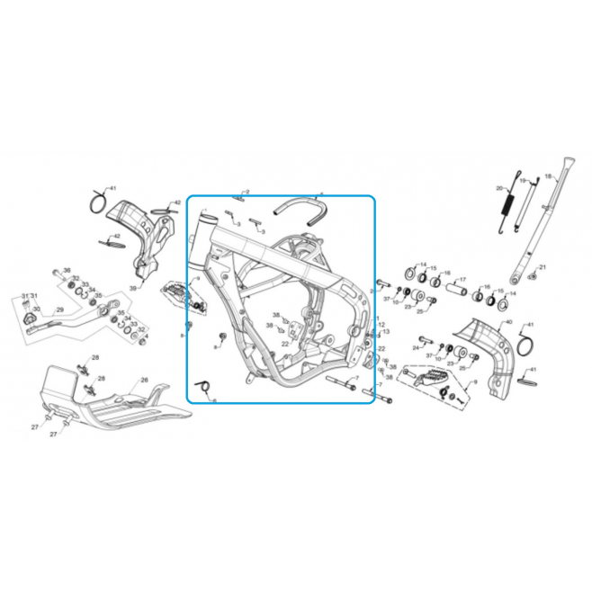 Chasis Gas Gas EC 250/300 2013