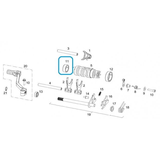 Rolamento desmodrómico hk3512