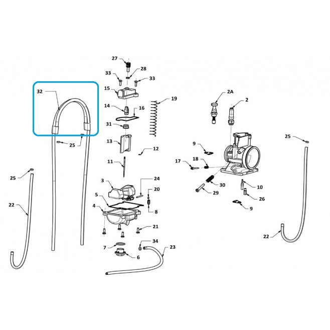 Tube de ventilation 0803-862-0100