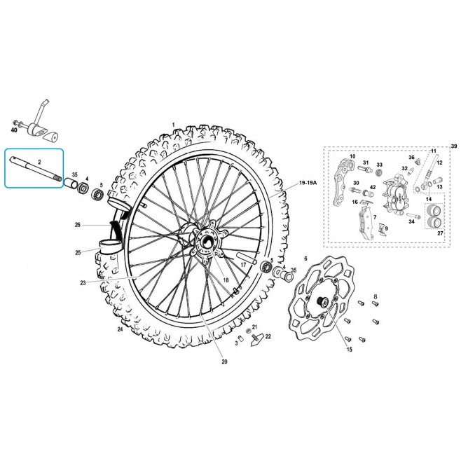 Wheel axis after.