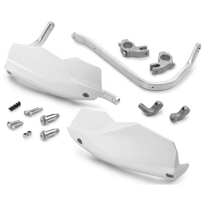 Paramanos Aluminio KTM EXC/SX/SMR Blanco