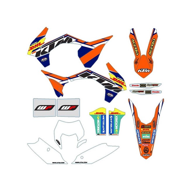 Decals Kit Enduro Factory KTM EXC 14-16