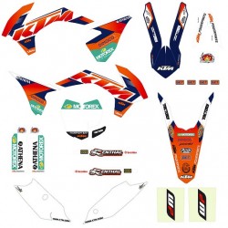 Kit Adesivos Factory KTM SX...