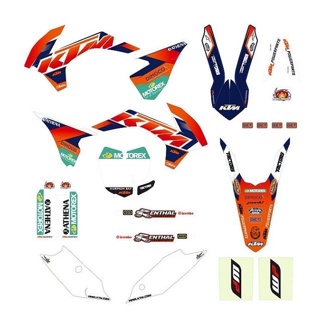 Kit Adhesivos Factory KTM SX 125/150...