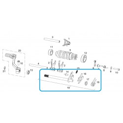 Eixo Seletor Ec 250/300...