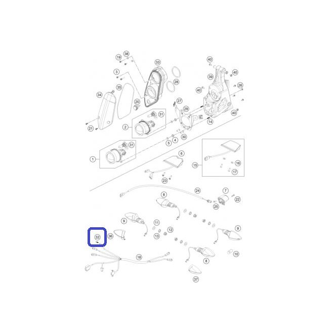 Bulb 12V 2,3W (W2X4,6D)