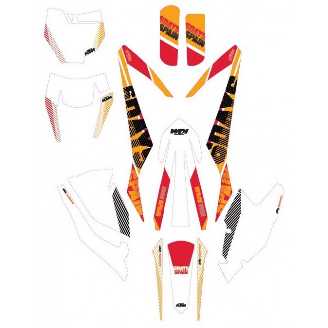 Seis Dias Espanha Ktm Exc 17-18 Sx...