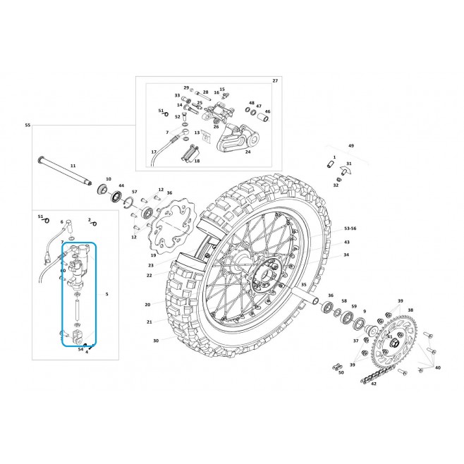 Tra.nissin brake pump (69181-GAS) 133-M