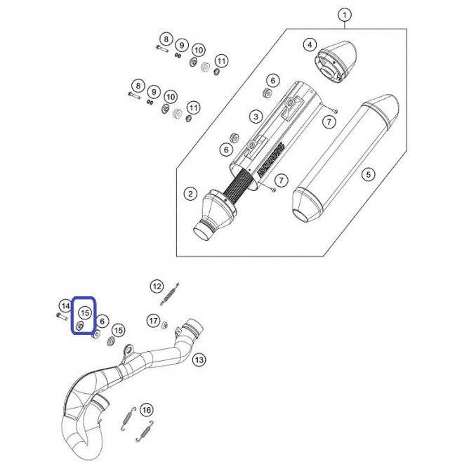 Ktm 2T-4T Exc / Sx 96-14 Husqvarna Fc...