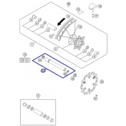 Front Rueda Ktm Exc / Exc-F...