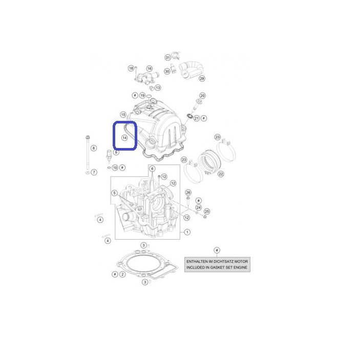 Board Ktm 690 2014 Valves
