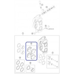 Plaquettes de Frein Avant...