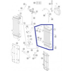 Radiateur Gauche avec...