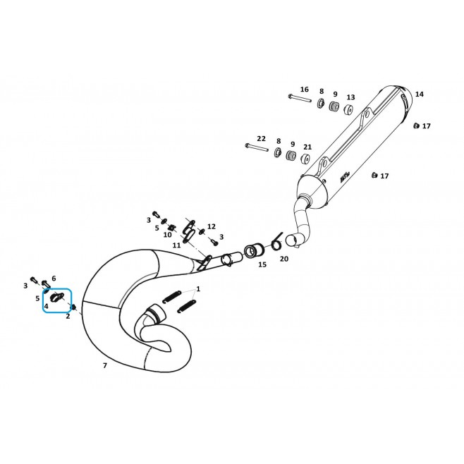 Silenbloc Escape Cross 50cc