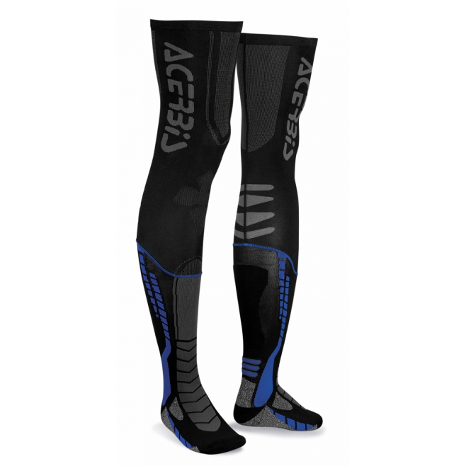 Chaussettes Acerbis X-Leg Pro Noir/Bleu