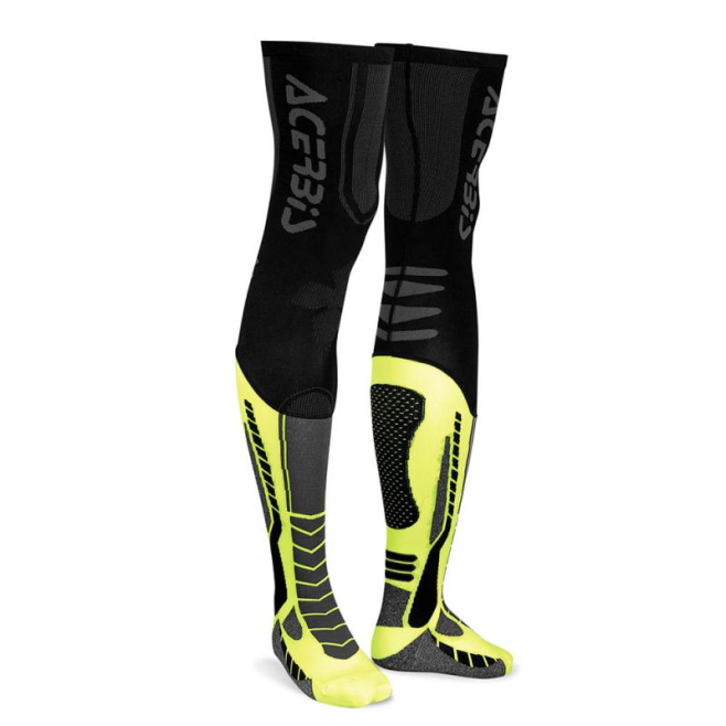 Acerbis X-Leg Pro Socks Black/Yellow