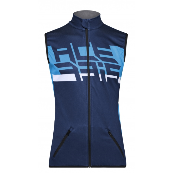 Chaleco Acerbis Softshell X-Wind Azul