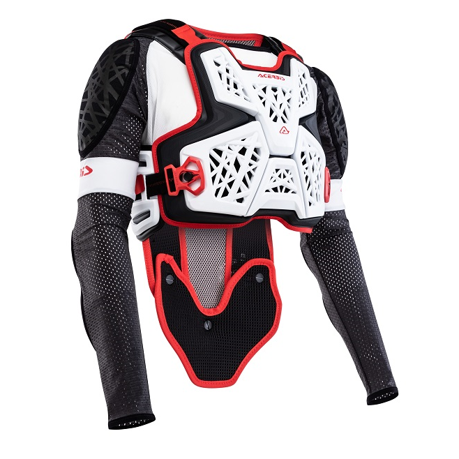 Peitoral Acerbis Galaxy Preto/Branco