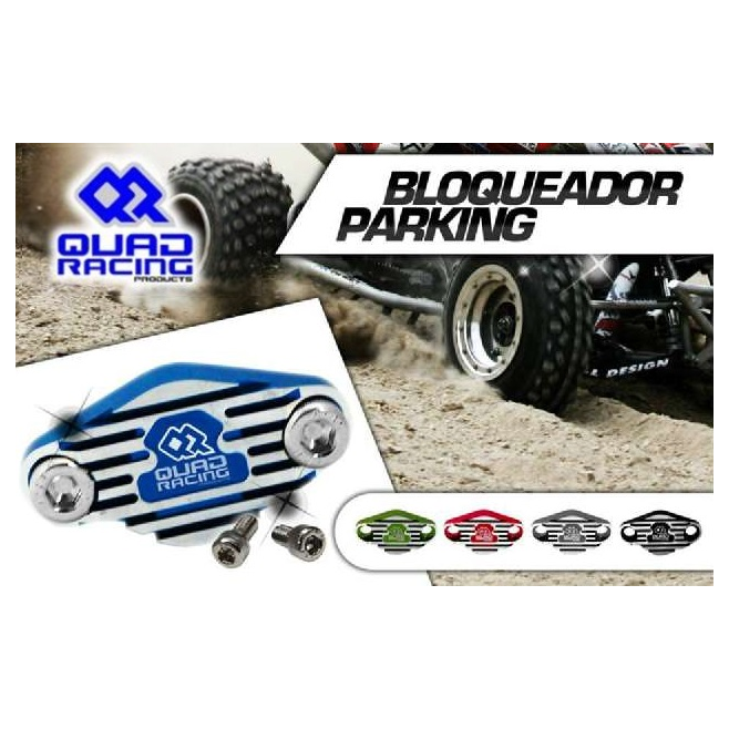 Carter Etrier Arrière Quad Racing Bleu