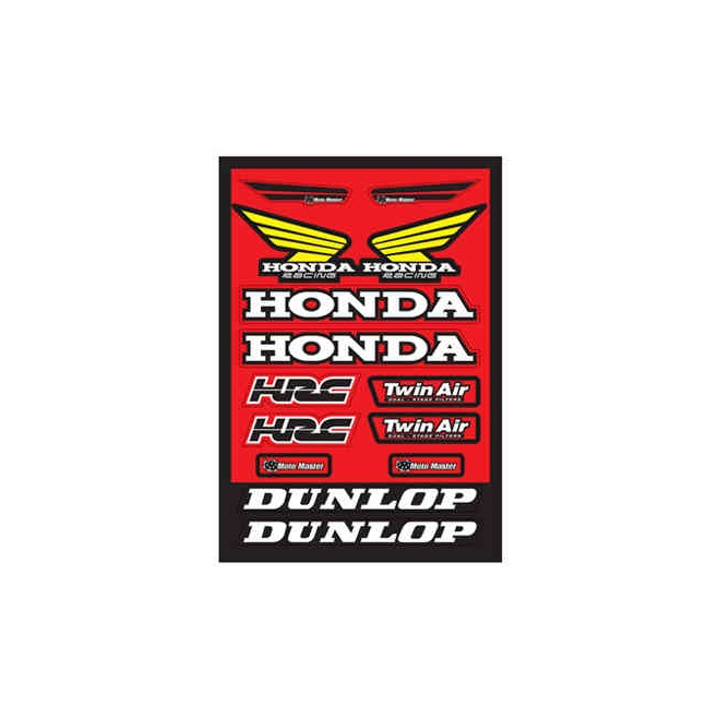 4MX Honda Small Stickers