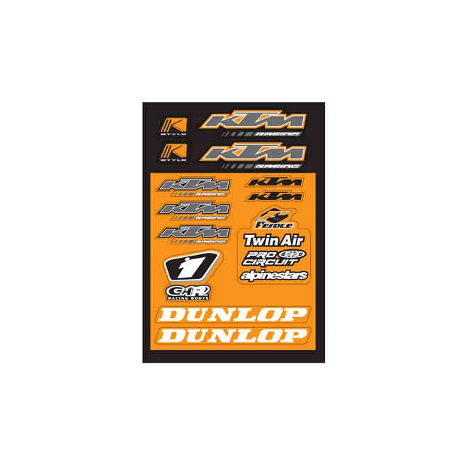 Adesivos Variados 4MX Pequeño KTM