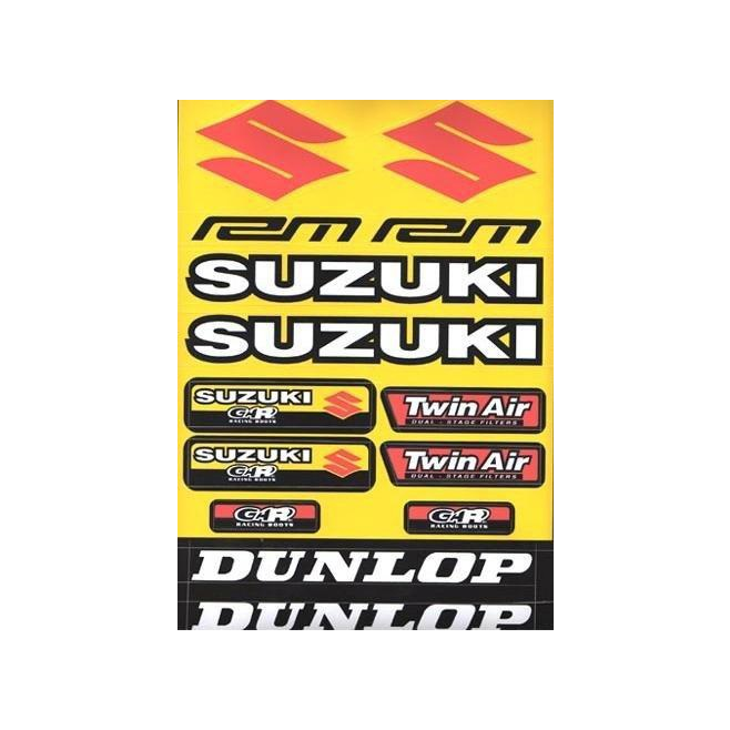 4MX Suzuki Small Stickers