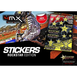 Adesivos Variados 4MX ROCKSTAR