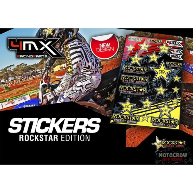 Adhesivos Variados 4MX ROCKSTAR