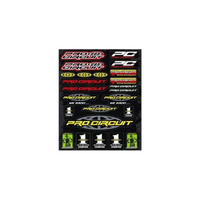 4MX PRO CIRCUIT Stickers