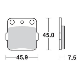 Motomaster Front Brake Pads...